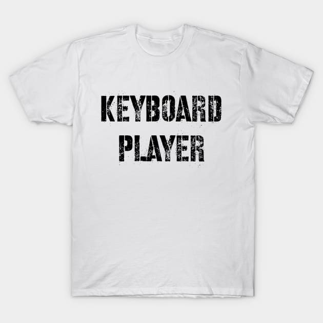 Keyboard Player - Cool T-Shirt by Celestial Mystery